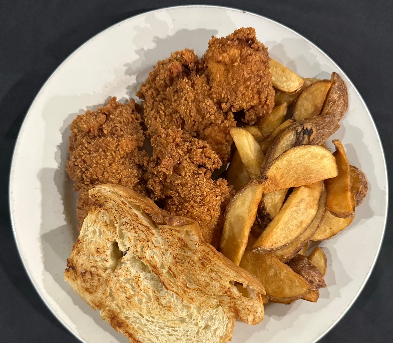 Chicken Tender Plate.