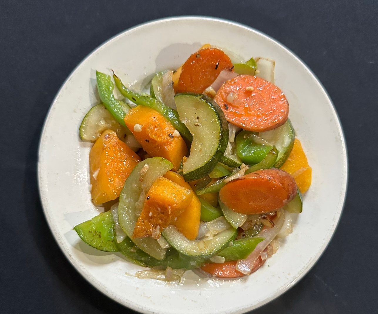 Sauteed Veggies.