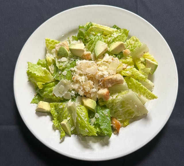 Avocado Caeser Salad.