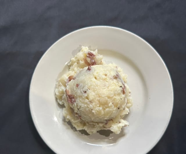 Cheesy Mashed Potatoes.