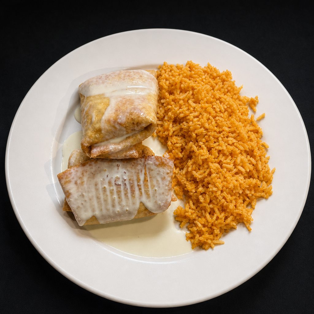 Chimichangas.