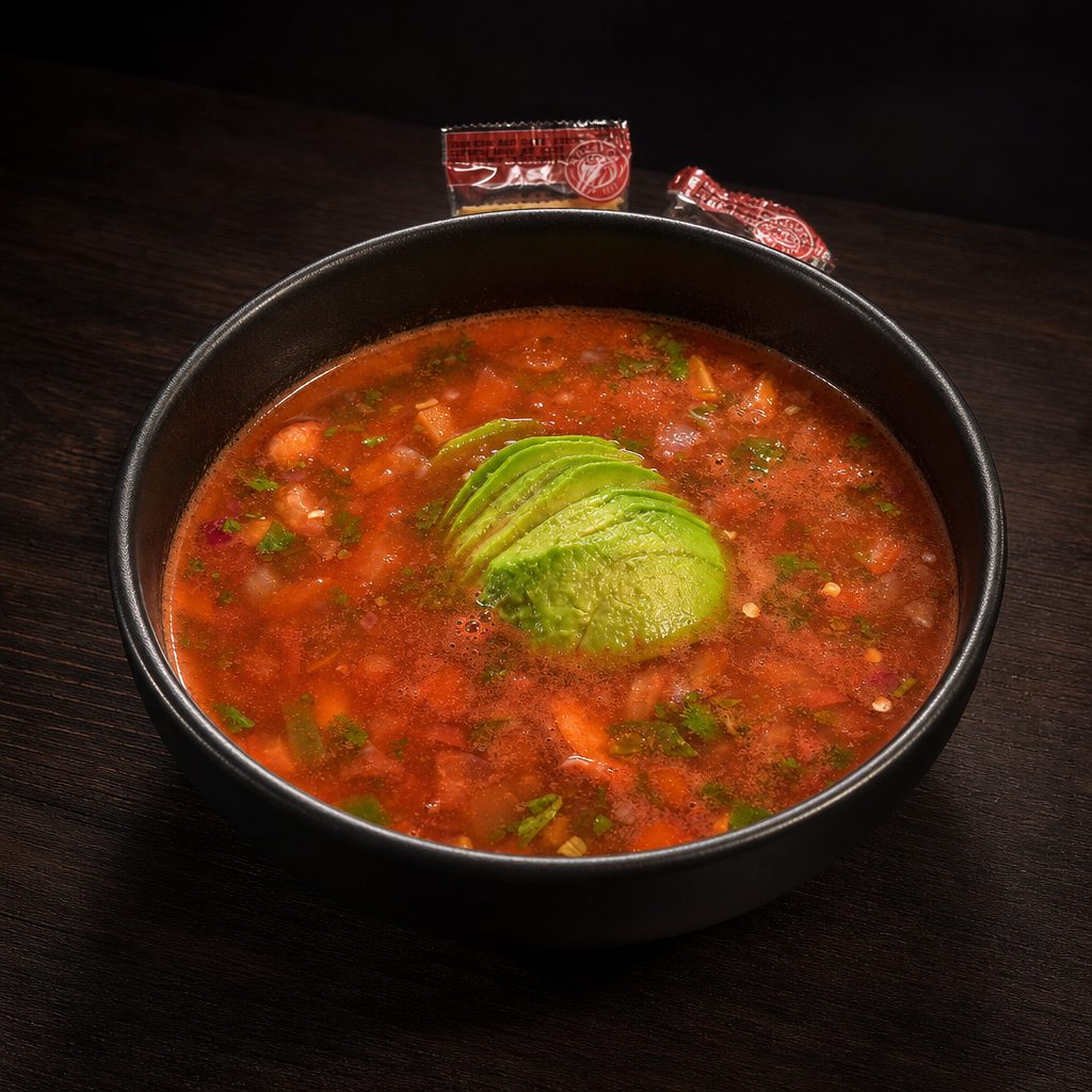 Mexican Shrimp Cocktail.