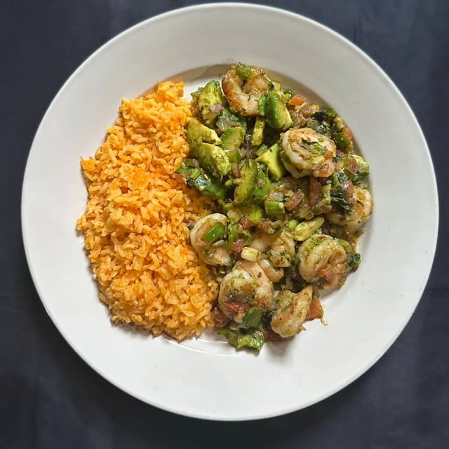 Camarones Mojo De Ajo.