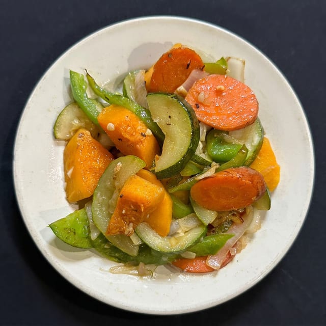 Sauteed Veggies.