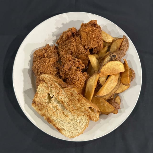 Chicken Tender Plate.